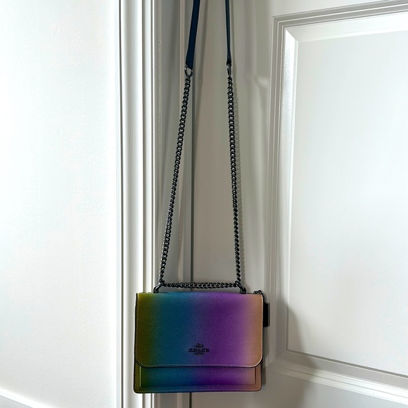 Coach purse (rainbow color) - Picture 4 of 4
